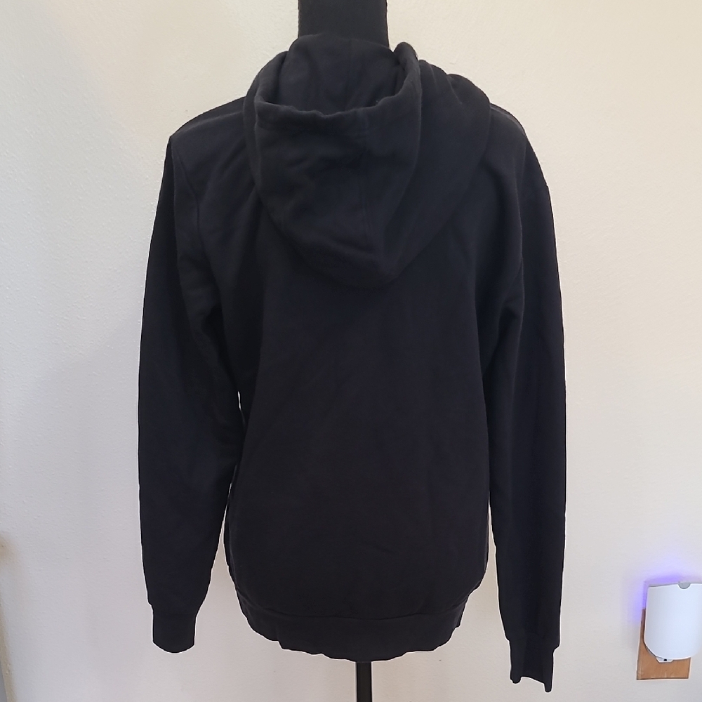 Adidas Black Hoodie with Multicolor Logo - Like New - Picture 5 of 6